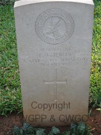 Dar Es Salaam War Cemetery - Theron, F